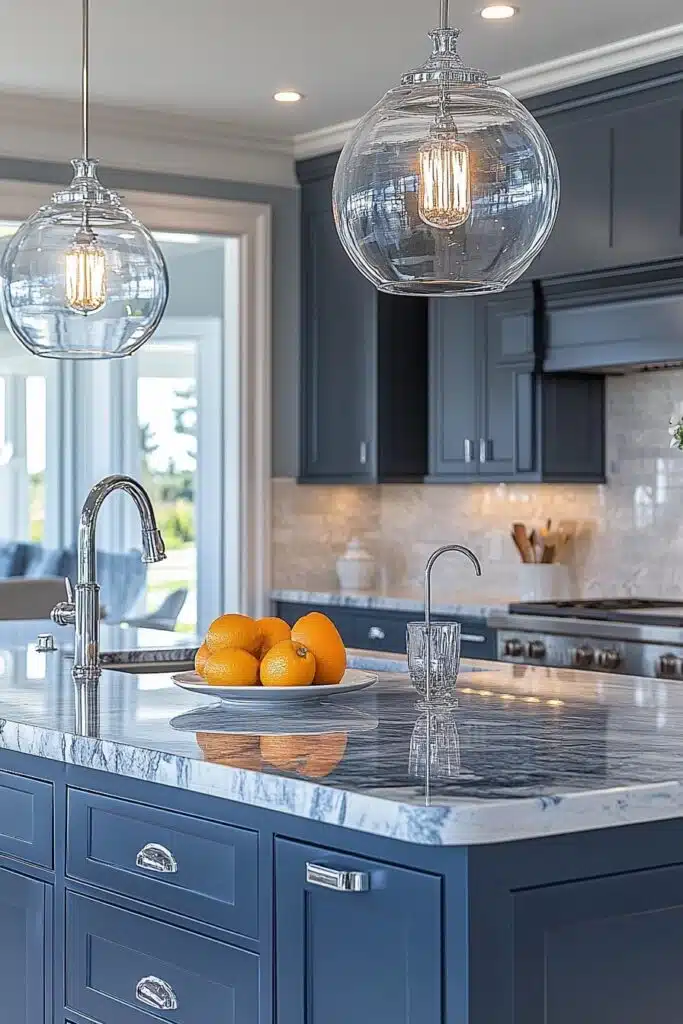 29 Coastal Preppy Kitchen Ideas to Create a Fresh Seaside Vibe 1 Oceanic Luxury Kitchens