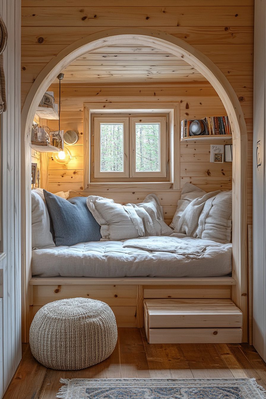 29 Small Cabin Interior Bedroom Ideas To Add Charm To Small Spaces