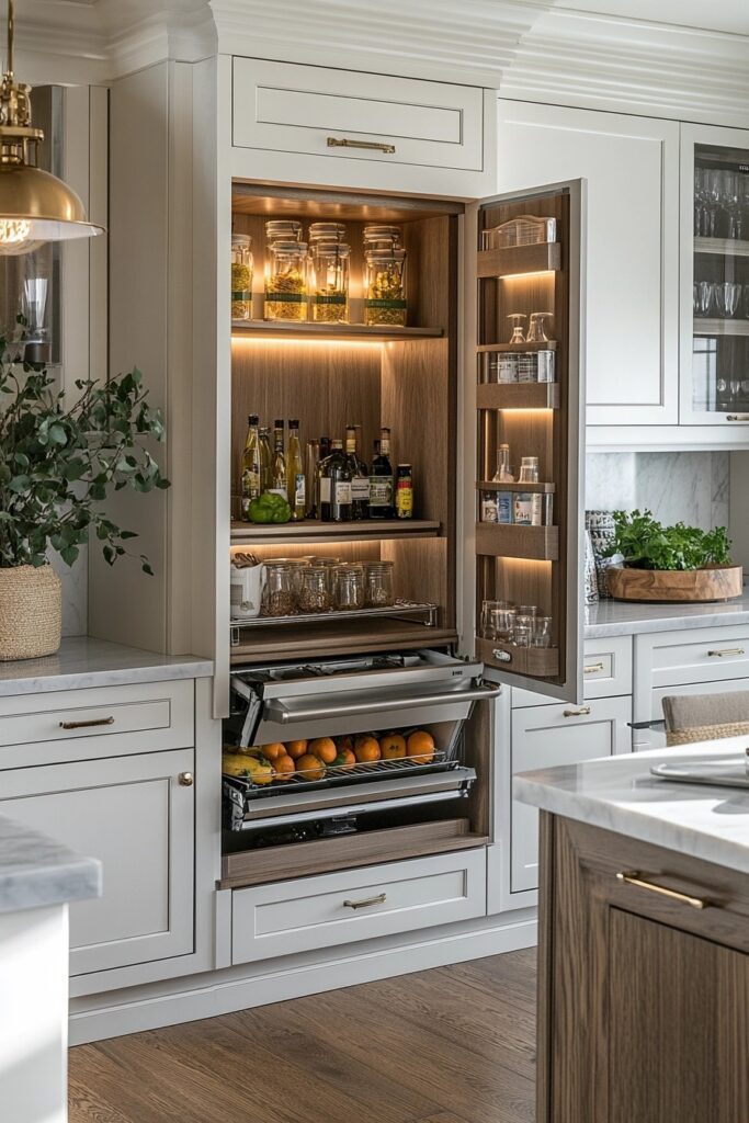 29 Kitchen Decorating Ideas to Bring Personality to Your Kitchen 28 Smart Space-Saving Kitchen