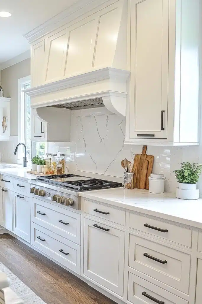 29 Kitchen Cabinet Color Ideas to Refresh and Modernize Your Kitchen 1 Timeless White Appeal