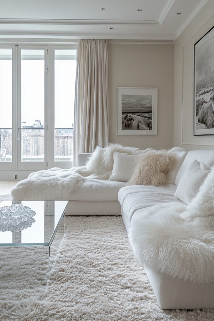 29 Nordic Living Room Ideas to Bring Calm and Serenity Indoors 6 Arctic Elegance Drawing Room