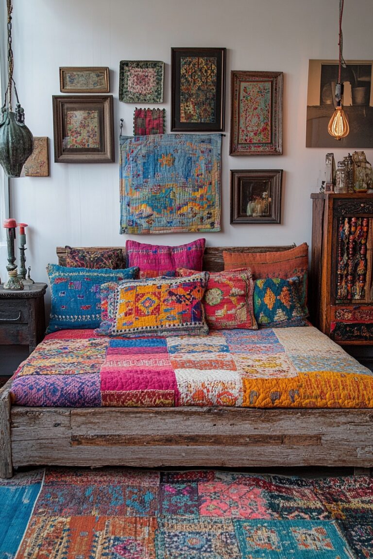 29 Colorful Boho Bedroom Ideas To Add Vibrance And Style To Your Space