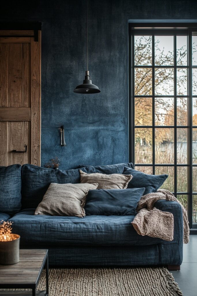 29 Nordic Living Room Ideas to Bring Calm and Serenity Indoors 20 Dark Polar Room