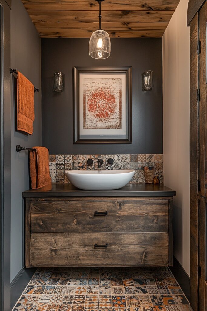 29 Loft Bathrooms for Creating the Perfect Soothing Sanctuary 20 Eclectic Loft Bathroom Style