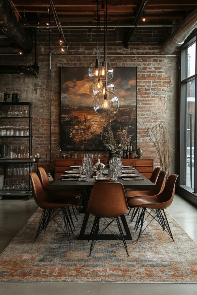 29 Loft Apartment Ideas to Maximize Your Urban Living 5 Elegant Loft Dining Space