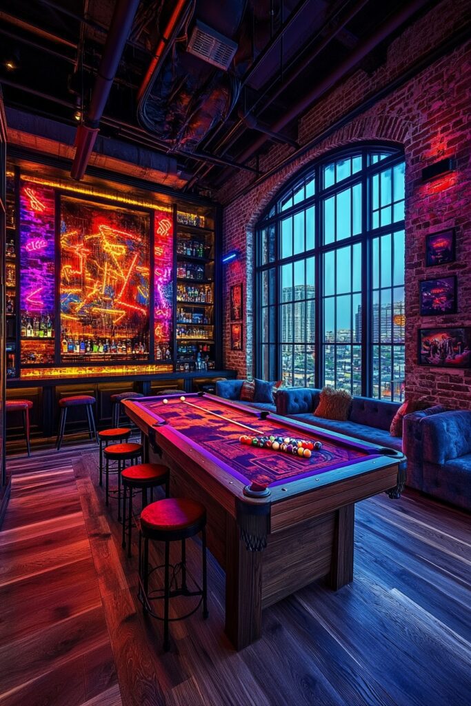 29 Loft Apartment Ideas to Maximize Your Urban Living 18 Exciting Loft Game Room
