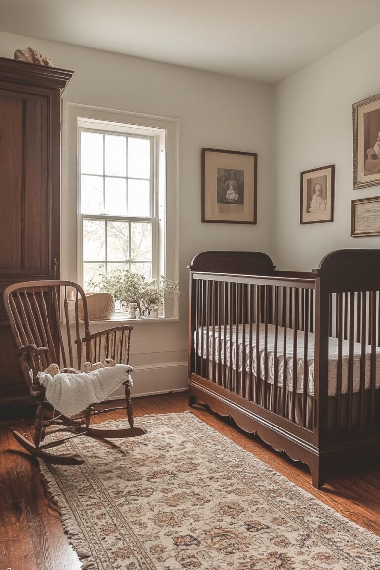 29 Antique Nursery Ideas For Designing A Nostalgic And Chic Nursery