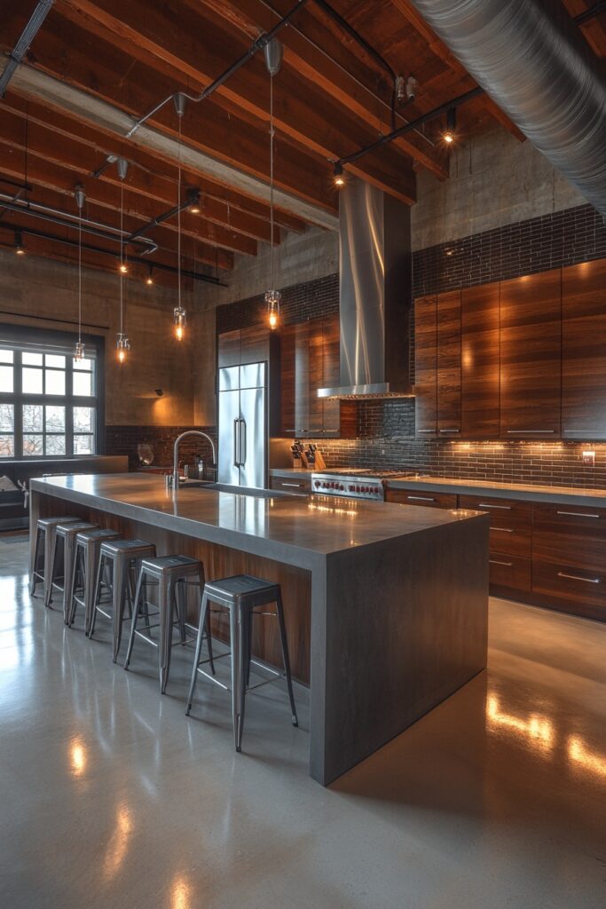 29 Loft Apartment Ideas to Maximize Your Urban Living 2 High-End Loft Kitchen