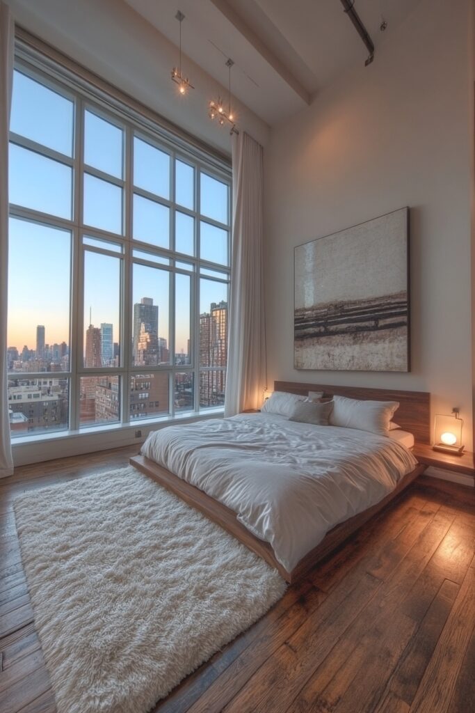 29 Loft Apartment Ideas to Maximize Your Urban Living 1 Minimalist Loft Sanctuary