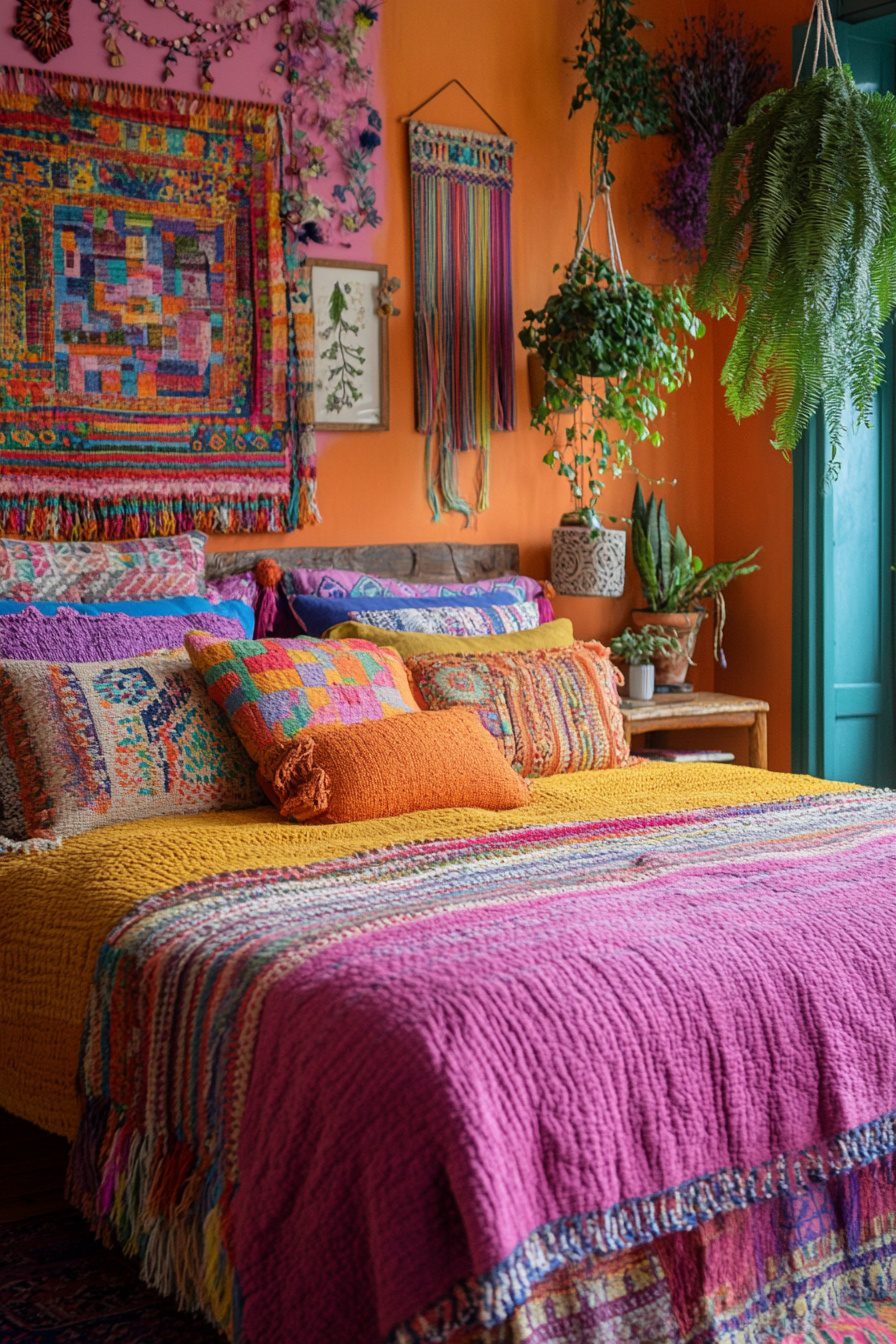 29 Colorful Boho Bedroom Ideas To Add Vibrance And Style To Your Space