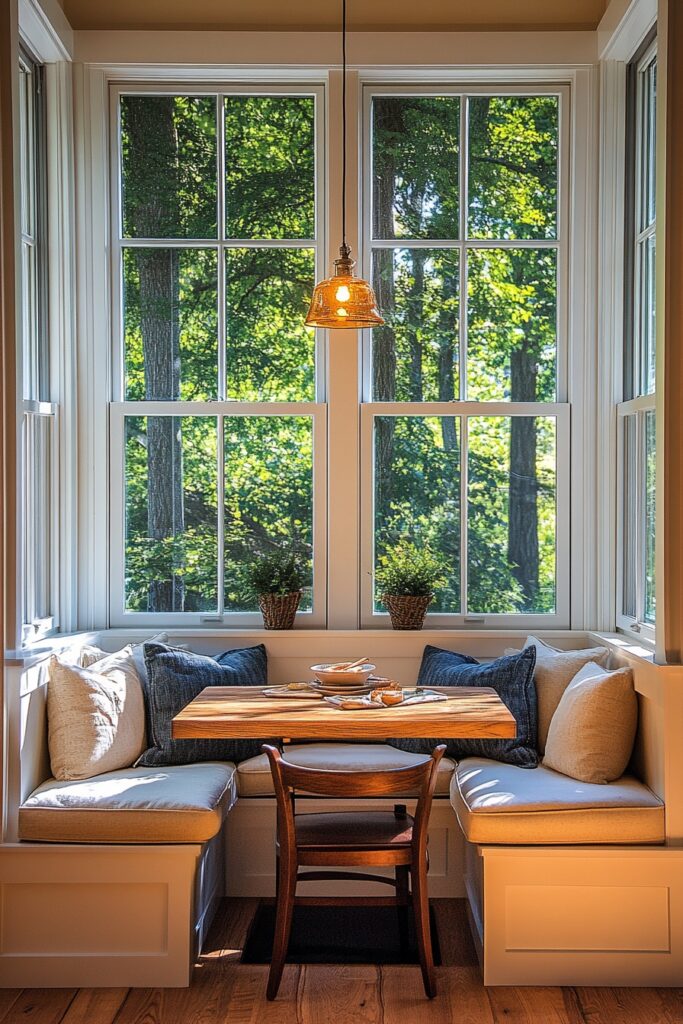 29 Loft Apartment Ideas to Maximize Your Urban Living 19 Refreshing Loft Breakfast Nook
