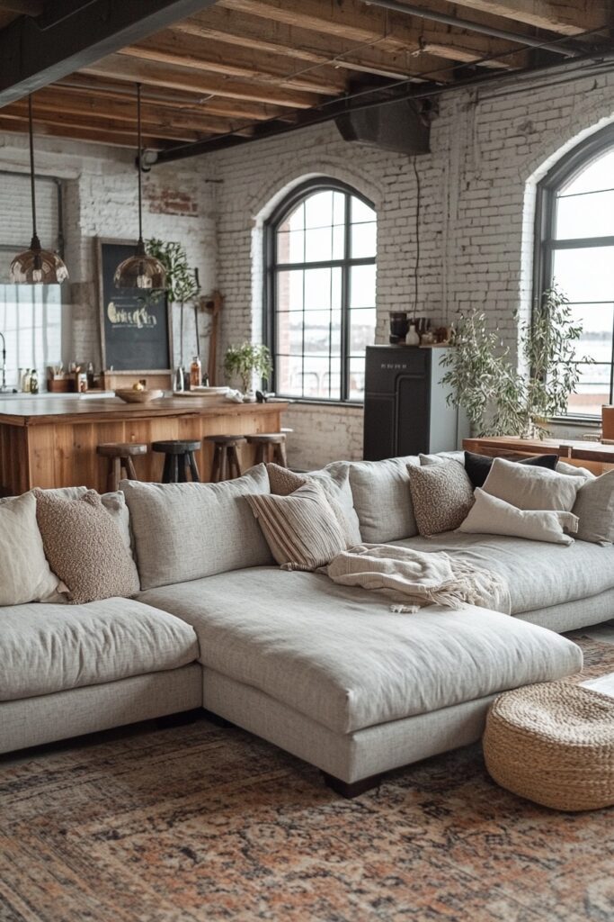 29 Loft Apartment Ideas to Maximize Your Urban Living 20 Social Loft Lounge Area
