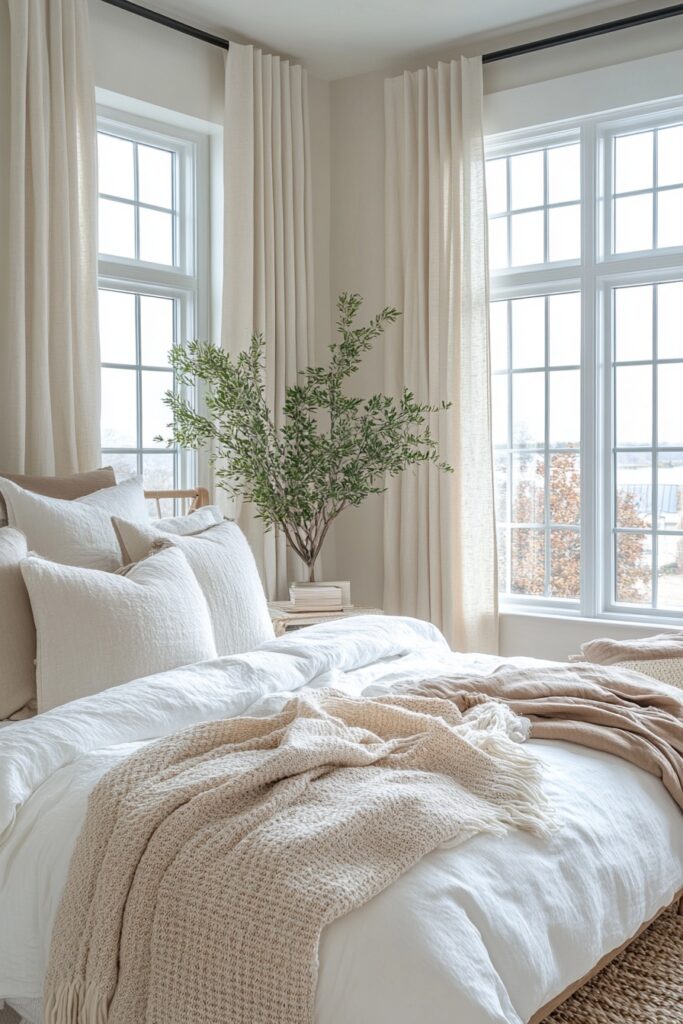 29 Cozy Cabin Bedrooms for a Relaxing and Peaceful Escape 21 Sunrise Sanctuary
