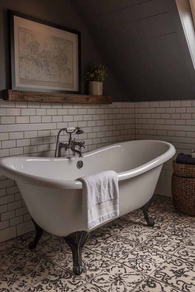 29 Loft Bathrooms for Creating the Perfect Soothing Sanctuary 27 Transitional Loft Bathroom Style