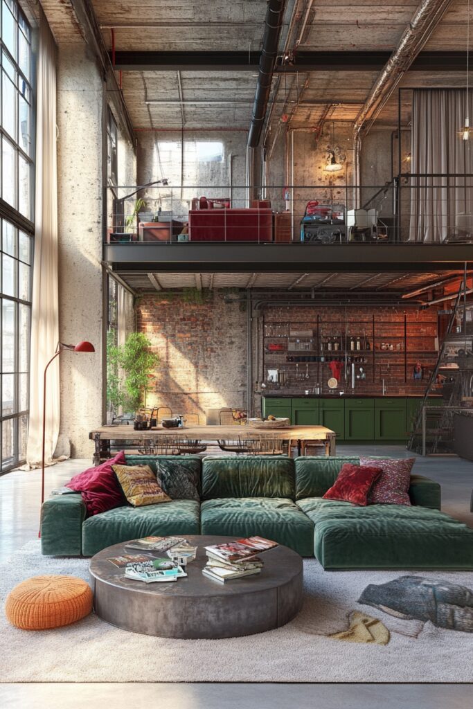 29 Loft Apartment Ideas to Maximize Your Urban Living 4 Urban Loft Living Room