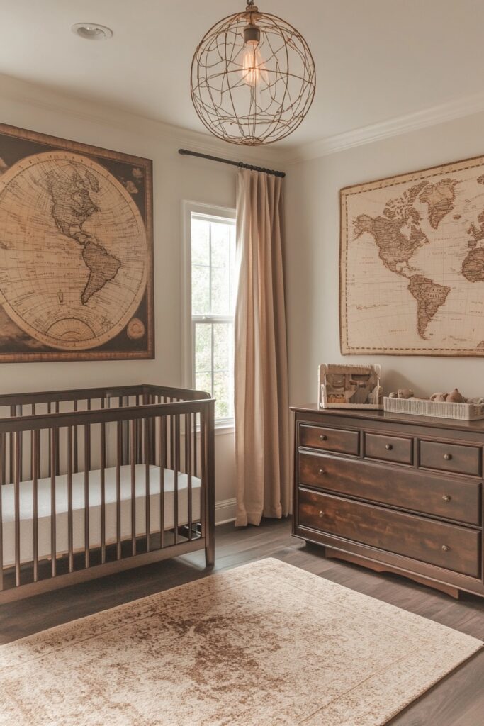 29 Neutral Nursery Ideas Perfect for Any Gender 17 Adventure Awaits Nursery
