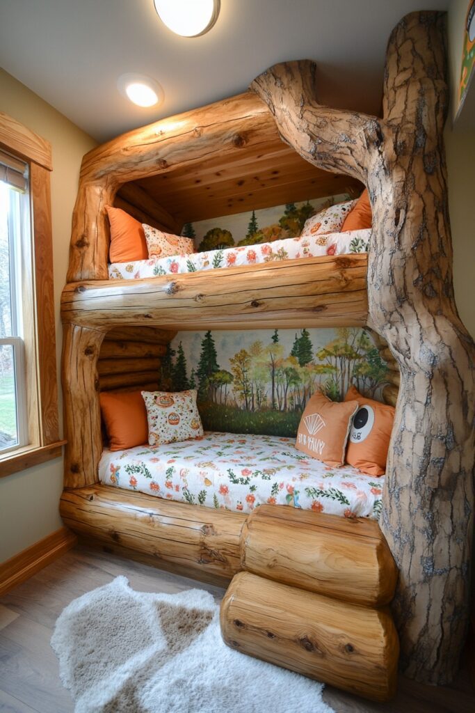 29 Small Cabin Aesthetic Ideas to Create a Warm and Inviting Atmosphere 12 Adventure-Themed Kids’ Room