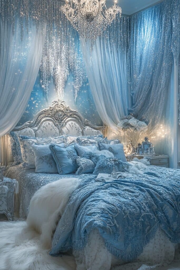 29 Cozy Christmas Decor Ideas for a Magical and Comfortable Christmas 9 Aurora Holiday Glow
