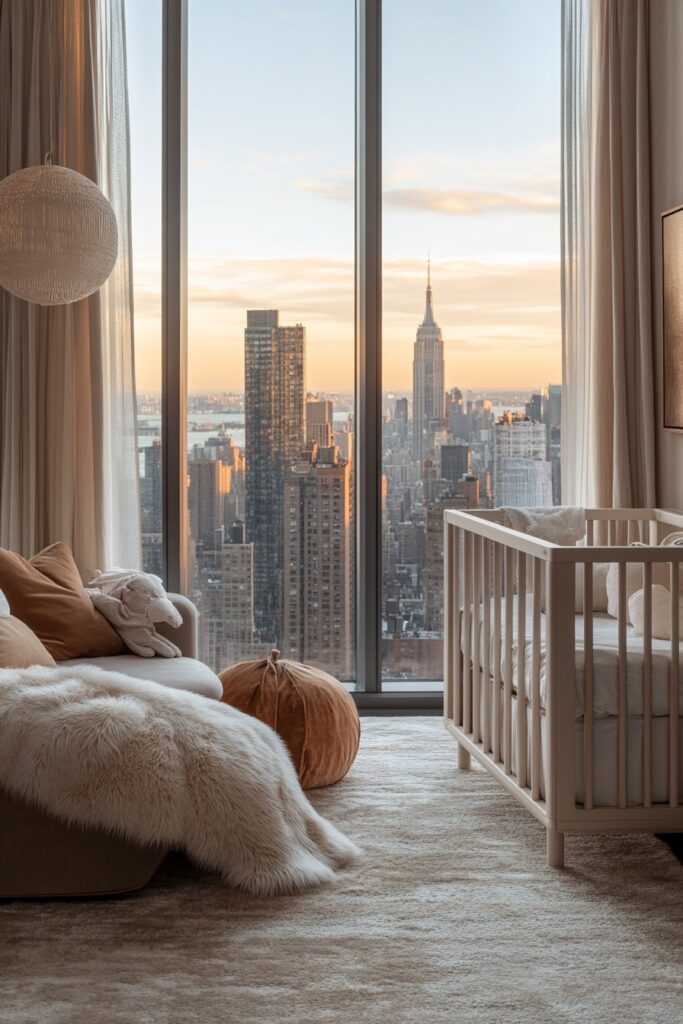29 Luxury Nursery Ideas for a Sophisticated Baby Space 3 Chic Loft Nursery Retreat