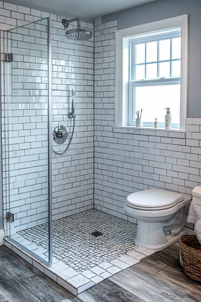 29 Small Cabin Bathroom Ideas for Rustic and Modern Vibes 10 Classic Subway Tiles