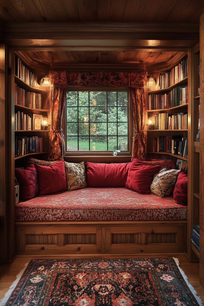 29 Small Cabin Decor Ideas for a Rustic and Inviting Retreat 16 Cozy Cabin Library
