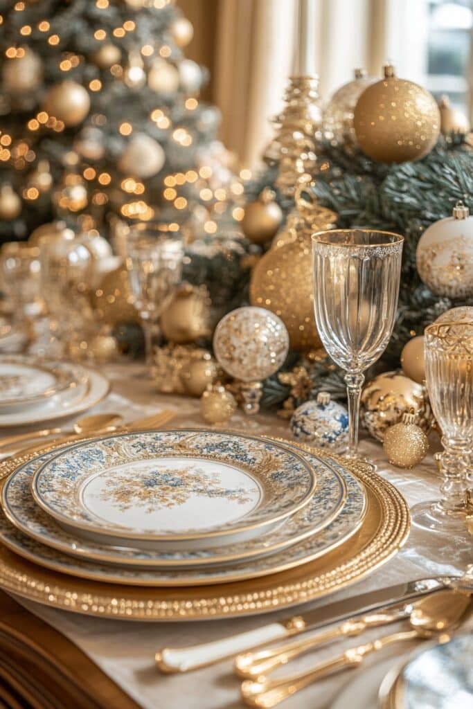 29 Cozy Christmas Decor Ideas for a Magical and Comfortable Christmas 12 Golden Holiday Warmth