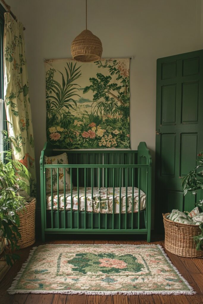 29 Neutral Nursery Ideas Perfect for Any Gender 18 Green Botanical Haven