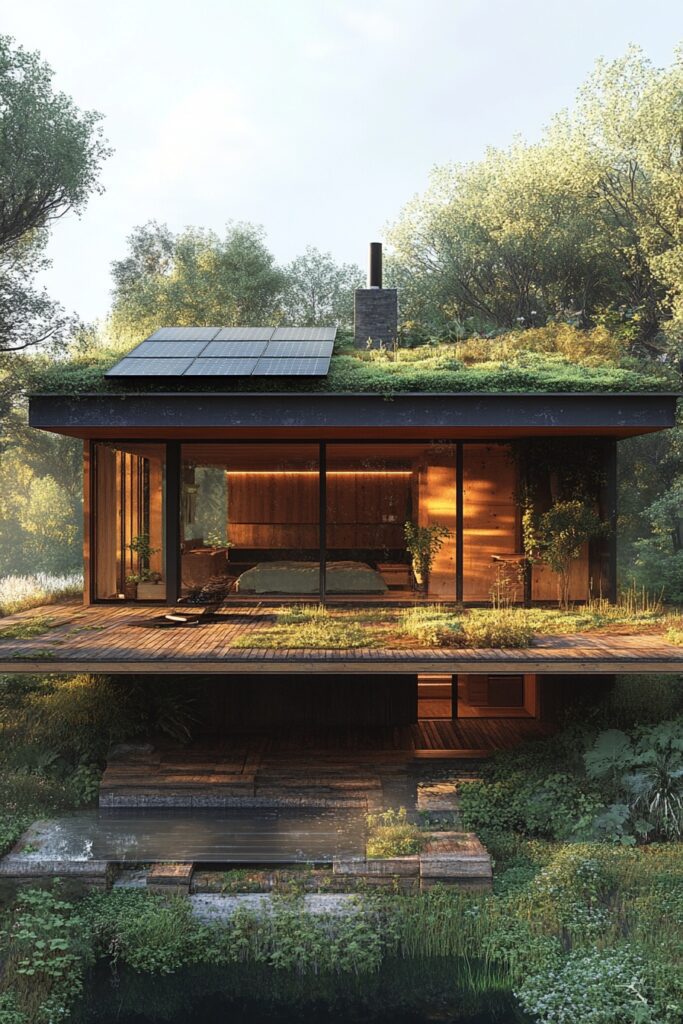 29 Small Cabin Exterior Ideas for a Perfect Rustic Retreat 11 Green Living Cabin