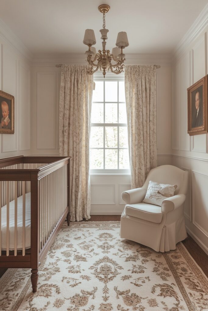 29 Luxury Nursery Ideas for a Sophisticated Baby Space 25 Heritage Charm Nursery