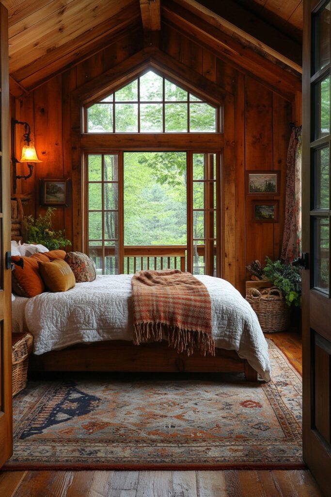 29 Small Cabin Decor Ideas for a Rustic and Inviting Retreat 18 Inviting Cabin Guest Room