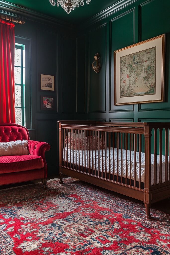29 Luxury Nursery Ideas for a Sophisticated Baby Space 12 Jewel Toned Elegance