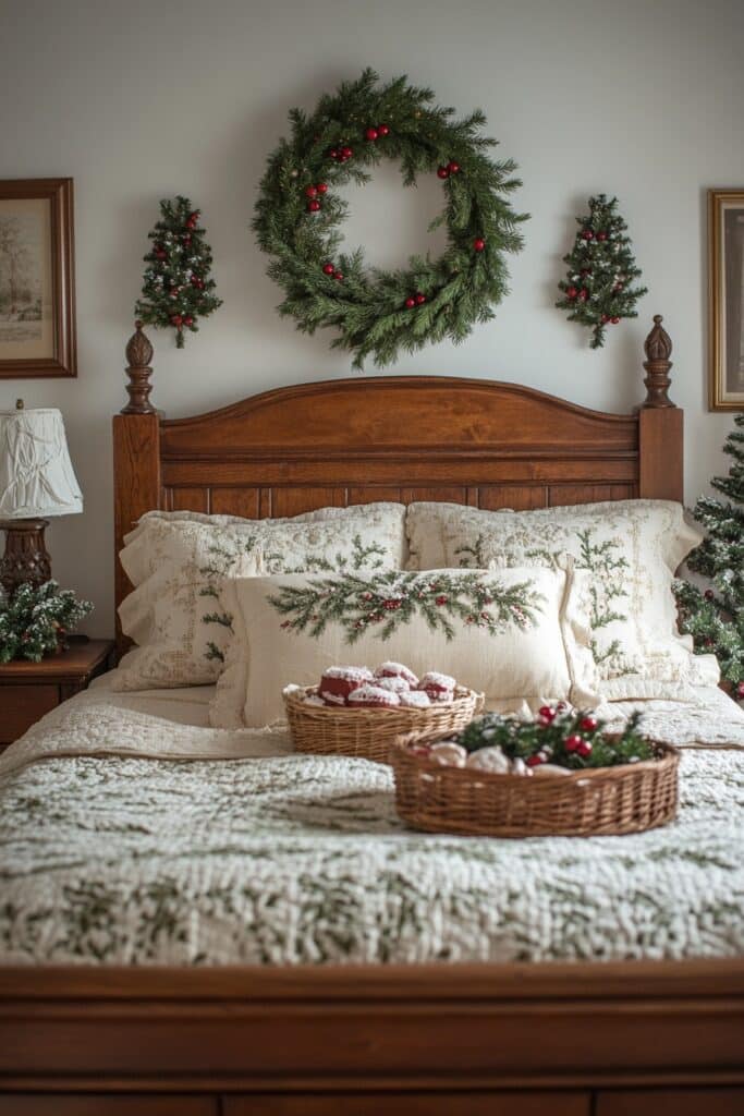 29 Christmas Decorations Apartment Ideas to Celebrate the Season in Style 12 Joyful Guest Room Vibes