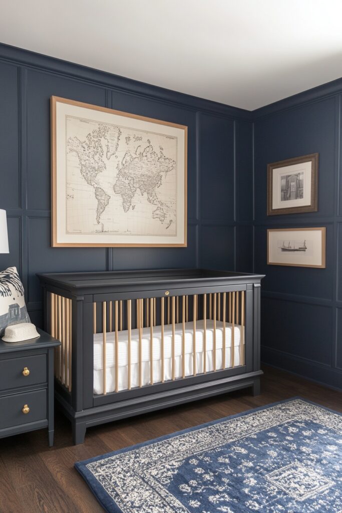 29 Luxury Nursery Ideas for a Sophisticated Baby Space 11 Luxe Maritime Dream