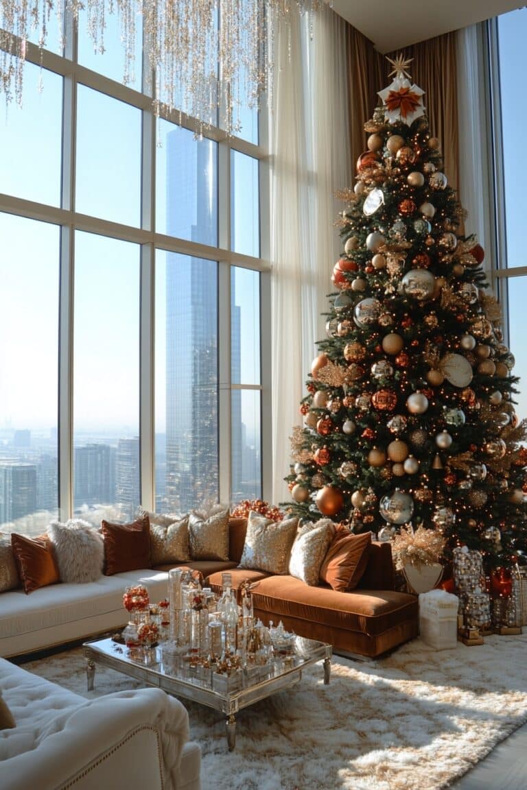 29 Christmas Decorations Apartment Ideas To Celebrate The Season In Style - Penthouse Apartment Designer Holiday Decor
