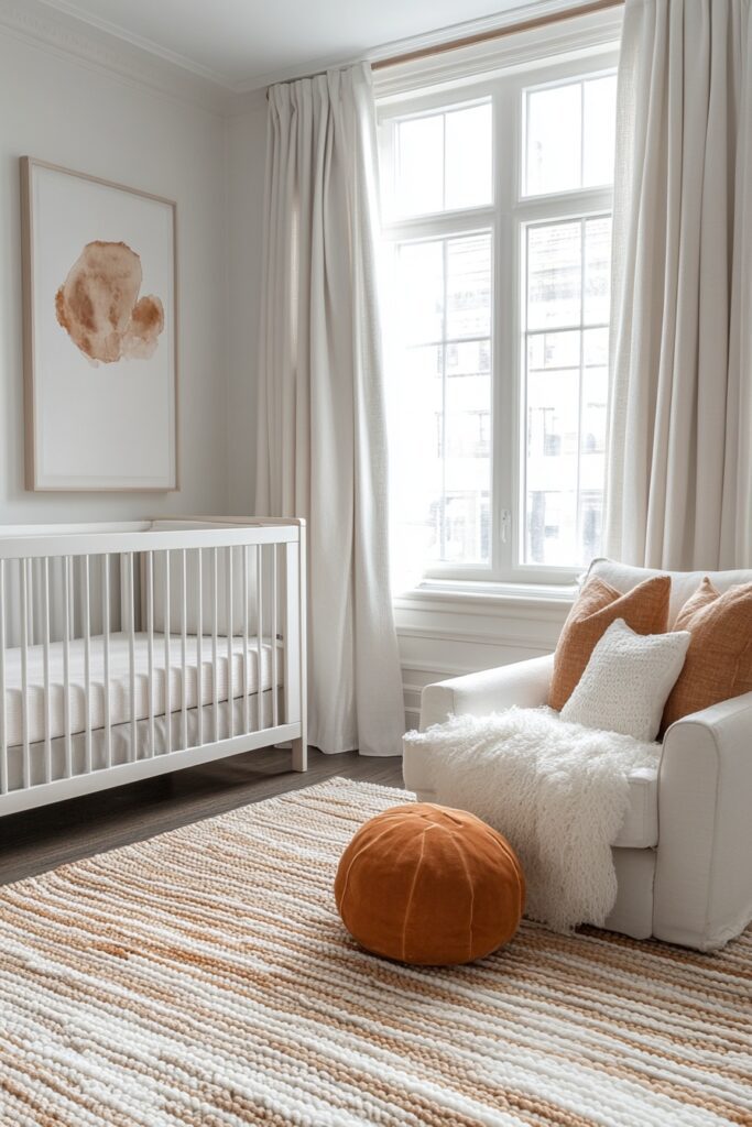 29 Luxury Nursery Ideas for a Sophisticated Baby Space 5 Minimal Elegance Nursery