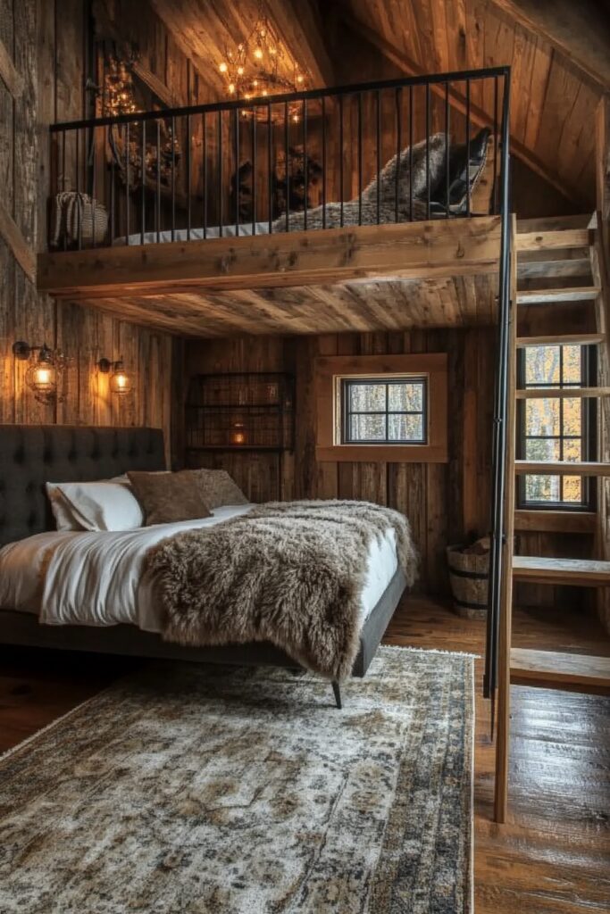 29 Small Cabin Decor Ideas for a Rustic and Inviting Retreat 10 Multi-Use Cabin Loft