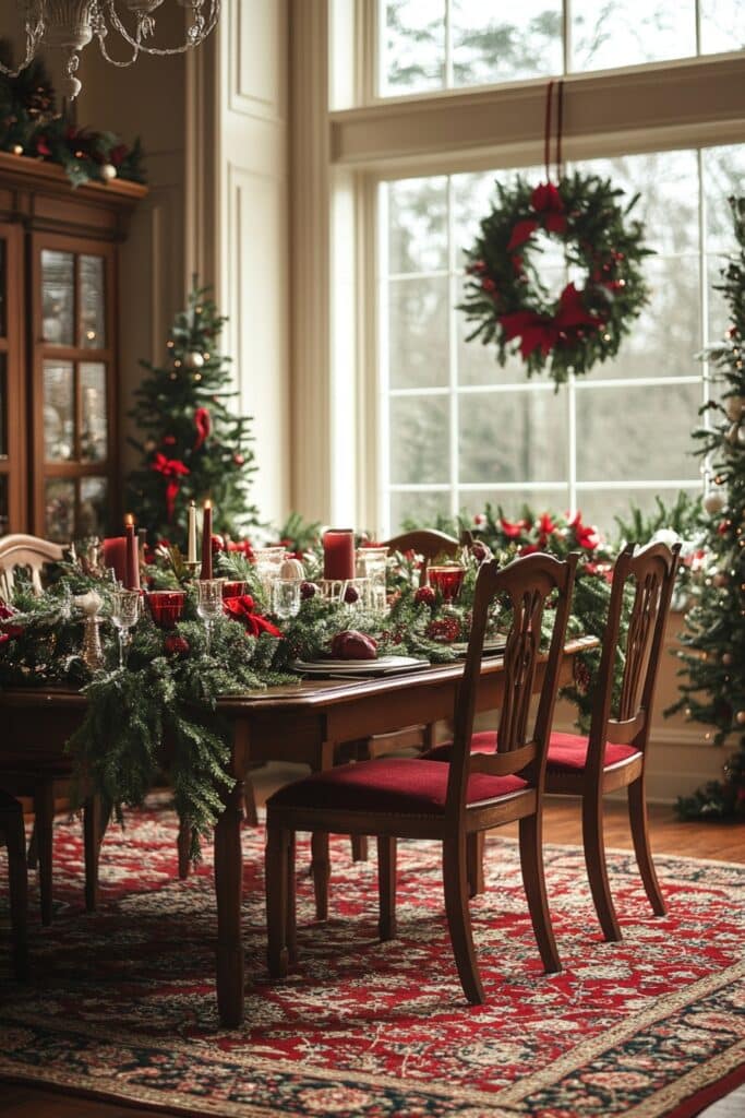 29 Cozy Christmas Decor Ideas for a Magical and Comfortable Christmas 27 Natural Greenery Delight