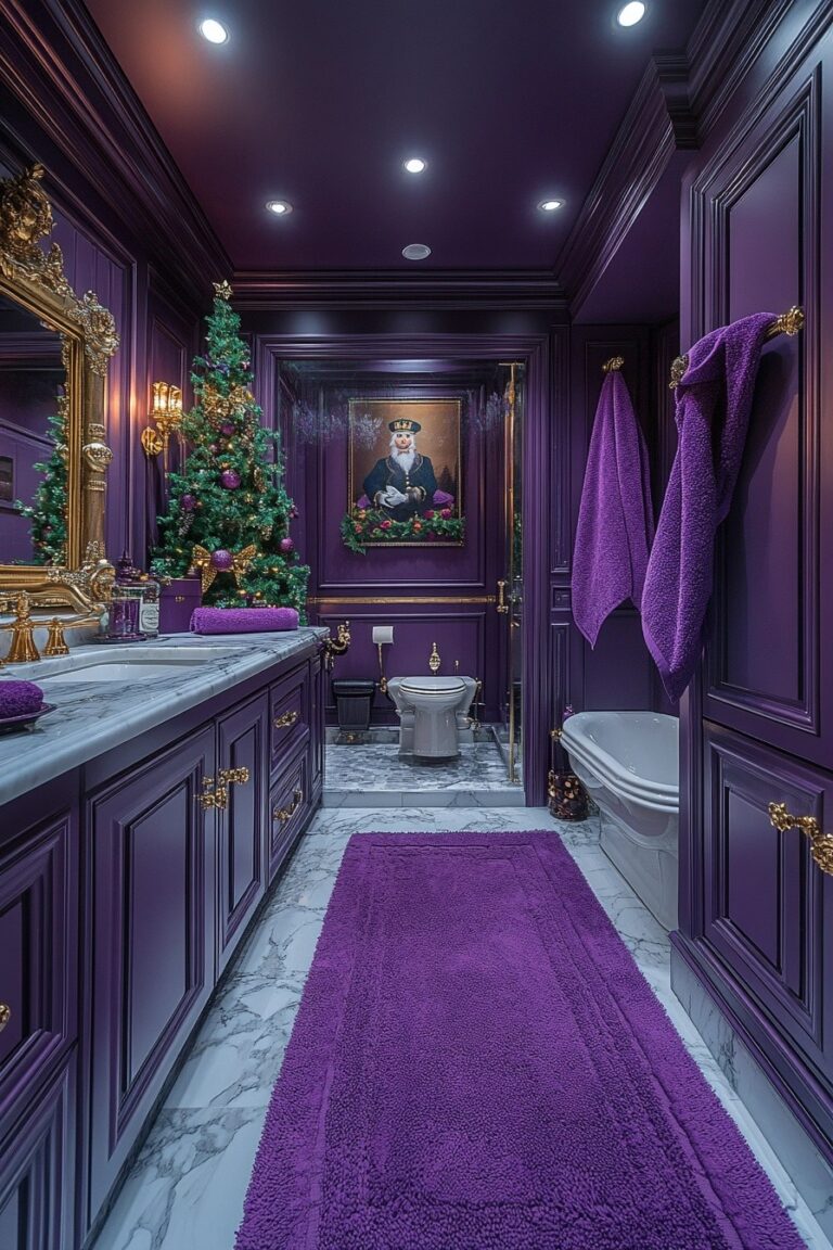 29 Christmas Bathroom Decor Ideas To Celebrate The Season In Style