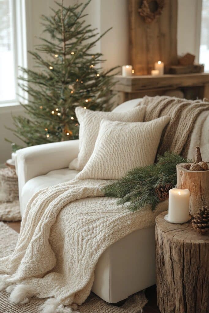 29 Neutral Christmas Decor Ideas for a Peaceful and Stylish Christmas 2 Scandinavian Holiday Calm