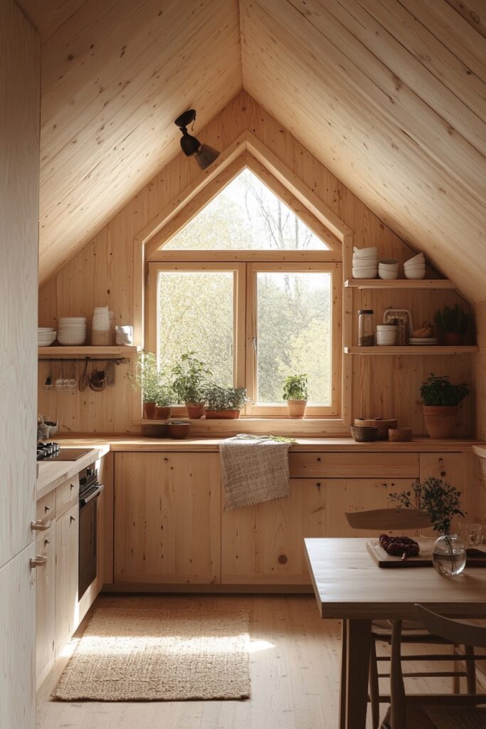 29 Small Cabin Kitchen Ideas Perfect for Cozy Living 4 Scandinavian Lightness