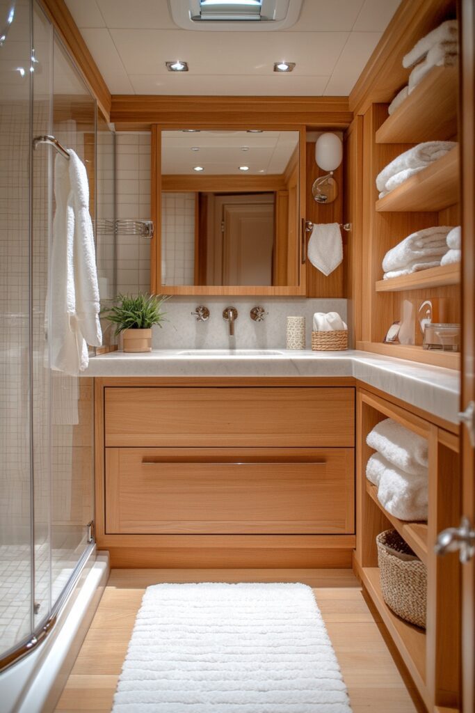 29 Small Cabin Bathroom Ideas for Rustic and Modern Vibes 25 Smart Storage Solutions