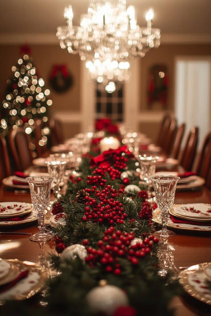 29 Traditional Christmas Decorations for a Heartwarming and Wholesome Christmas 2 Sophisticated Holiday Dining Room