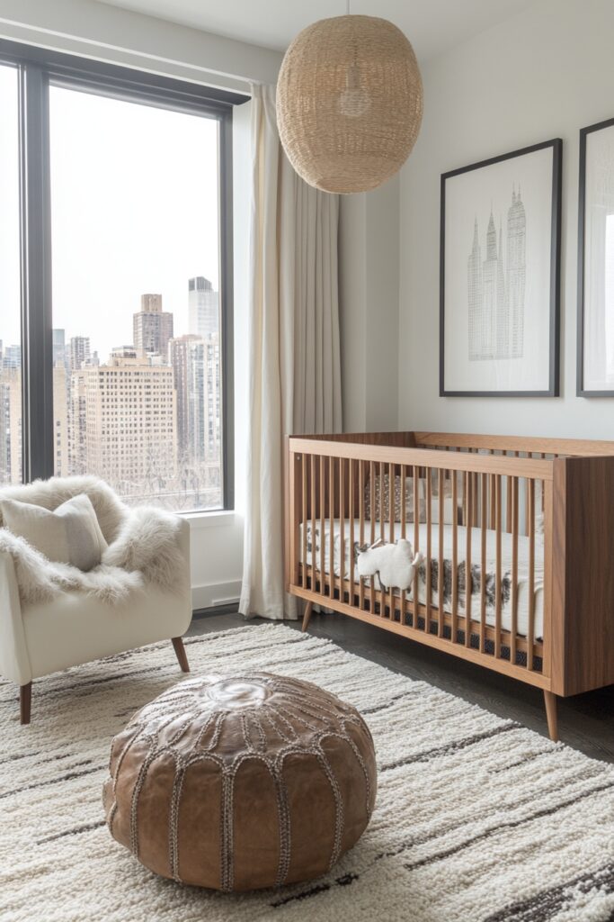 29 Luxury Nursery Ideas for a Sophisticated Baby Space 9 Urban Luxe Nursery