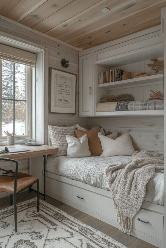 29 Small Cabin Decor Ideas for a Rustic and Inviting Retreat 17 Versatile Cabin Multipurpose Room