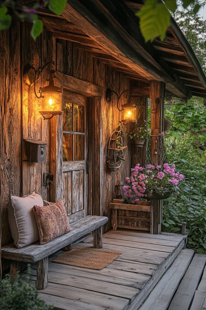 29 Small Cabin Exterior Ideas for a Perfect Rustic Retreat 12 Vintage-Inspired Cabin