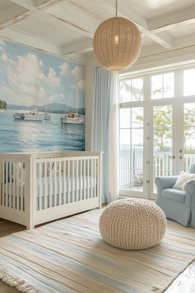29 Luxury Nursery Ideas for a Sophisticated Baby Space 16 Waterfront Tranquility Nursery