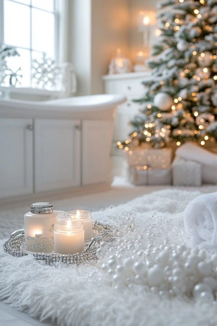 29 Christmas Bathroom Decor Ideas To Celebrate The Season In Style