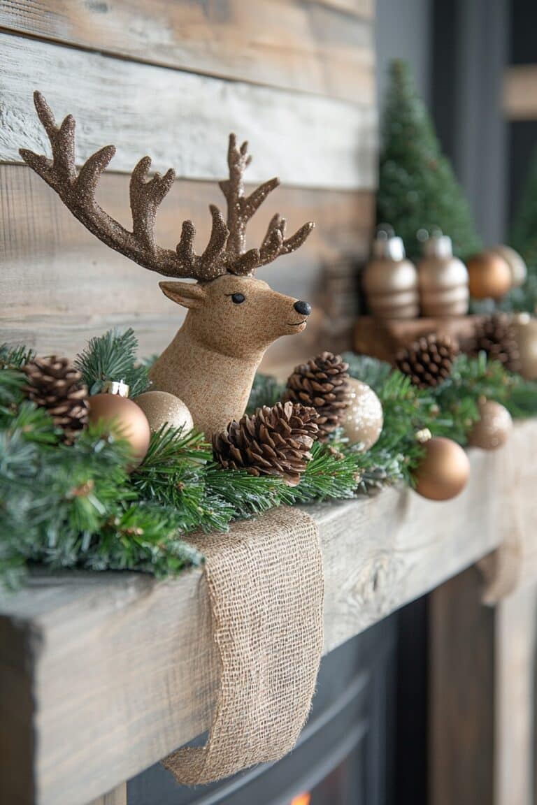 29 Fireplace Christmas Decorations For A Warm And Inviting Atmosphere