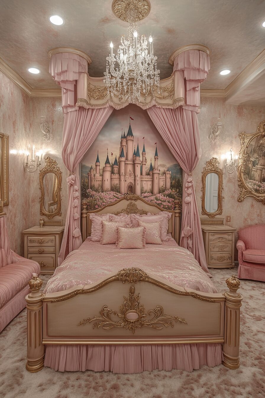 29 Pink Fantasy Bedroom Ideas to Inspire Your Dream Room Design 1 pink fantasy bedroom ideas