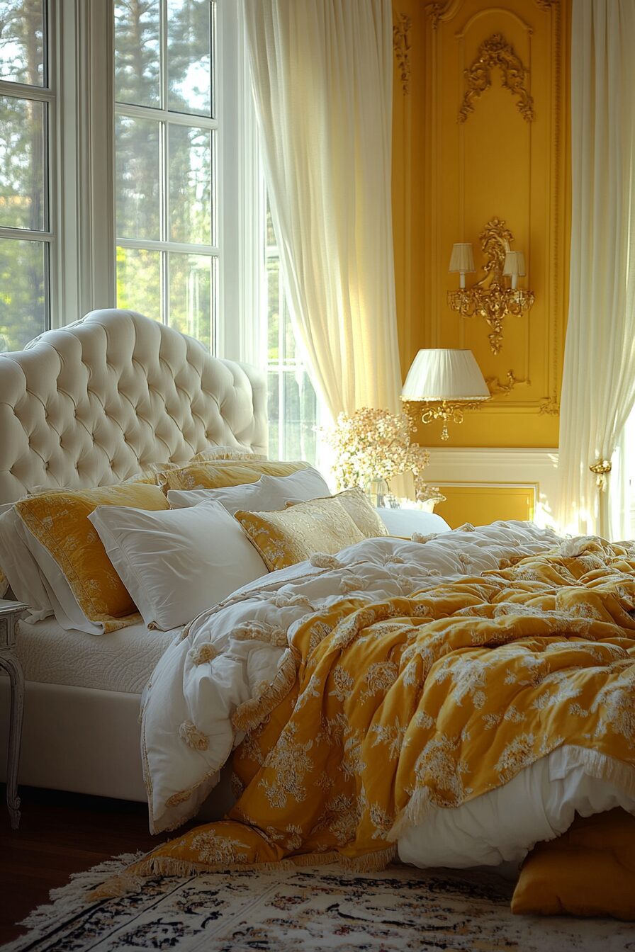 29 Yellow Fantasy Bedroom Ideas to Transform Your Room Into a Happy Haven 1 yellow fantasy bedroom ideas